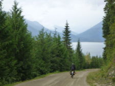 Cycling Trout Lake BC