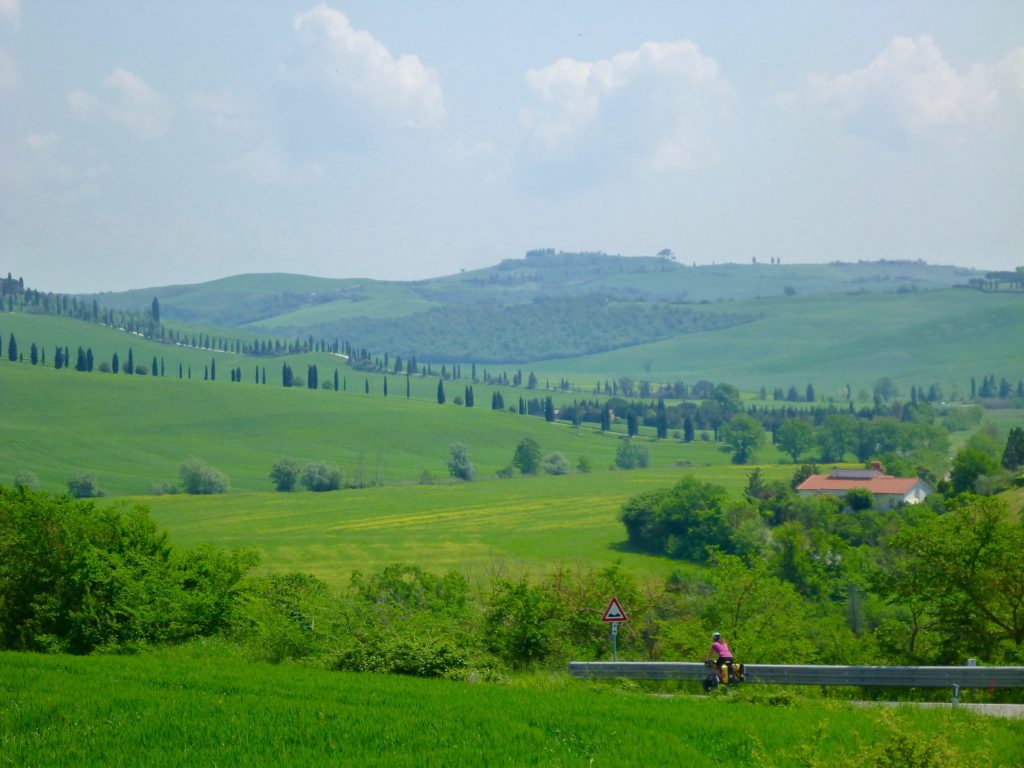 Tuscany cycling
